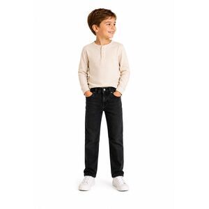 Denizen From Levi’s Boys Faded Black Skinny Fit Jeans Size 5 Adjustable Waist